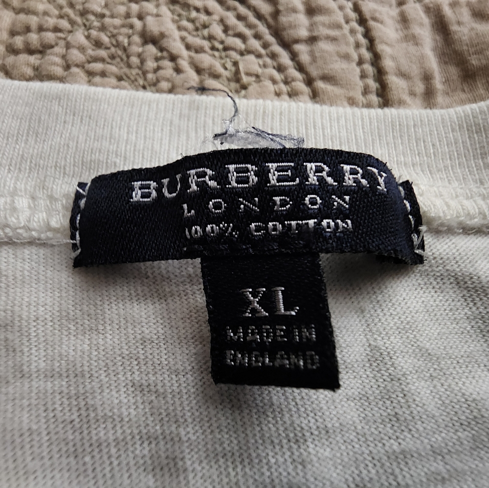 🇬🇧 Vintage Burberry white long sleeve shirt - Picture 4 of 5